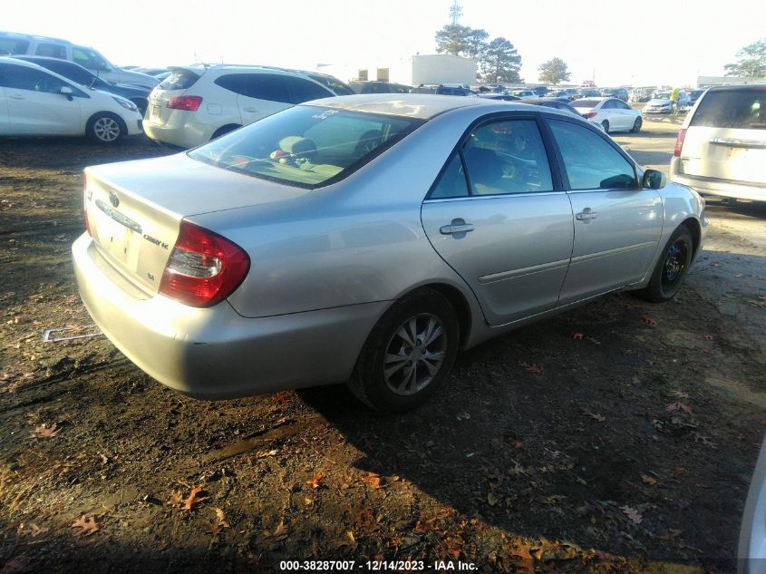 2004 Toyota Camry Le V6 VIN: 4T1BF32K34U586128 Lot: 38287007