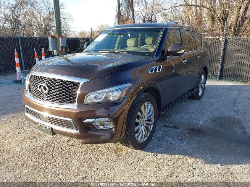2017 Infiniti Qx80 VIN: JN8AZ2NE7H9158065 Lot: 38287091
