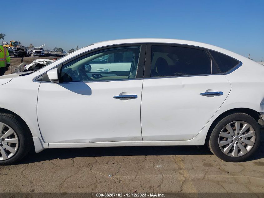 2016 Nissan Sentra S VIN: 3N1AB7AP9GY289854 Lot: 38287182