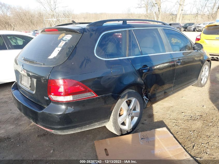 2013 Volkswagen Jetta Sportwagen 2.0L Tdi VIN: 3VWPL7AJ3DM692809 Lot: 38287243