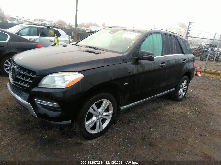 4JGDA5HB6CA059002 2012 Mercedes-Benz M-Class Ml 350