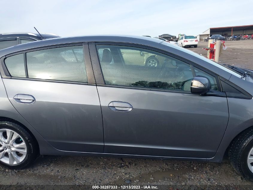 2012 Honda Insight Ex VIN: JHMZE2H71CS000537 Lot: 38287333