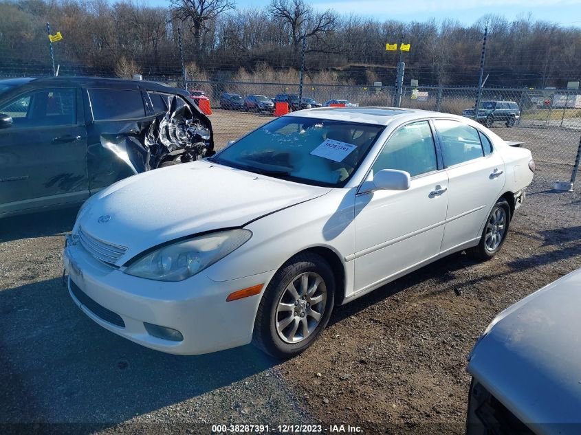 2004 Lexus Es 330 VIN: JTHBA30G545006369 Lot: 38287391