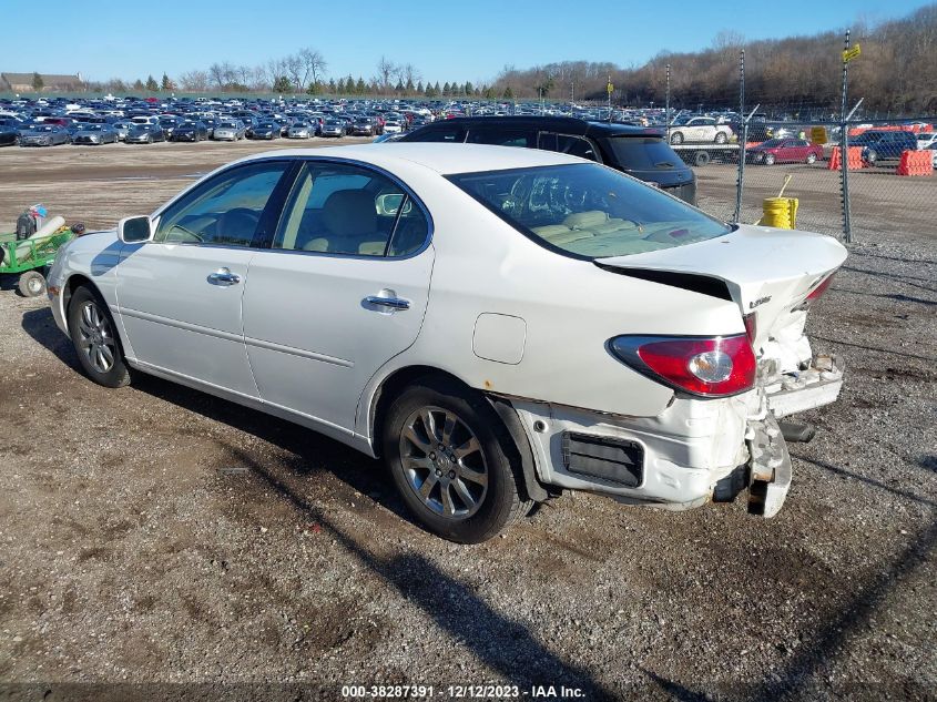 2004 Lexus Es 330 VIN: JTHBA30G545006369 Lot: 38287391