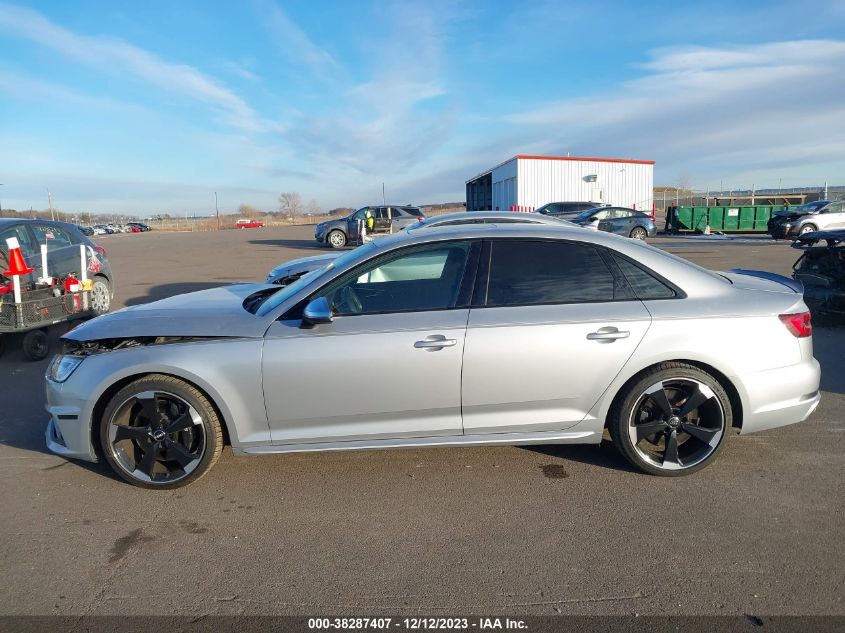 2019 Audi S4 3.0T Premium VIN: WAUC4AF41KA109451 Lot: 38287407