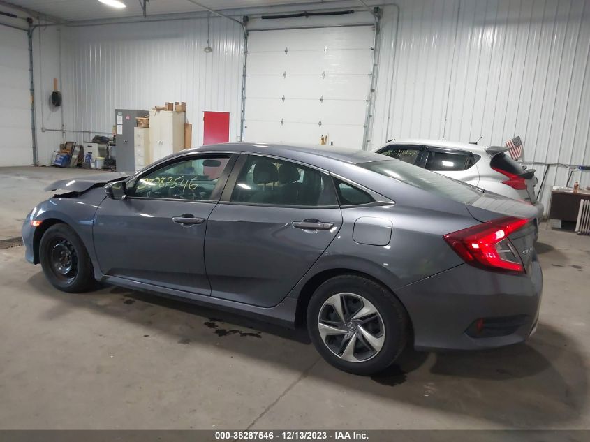 2020 Honda Civic Lx VIN: 2HGFC2F65LH557450 Lot: 38287546