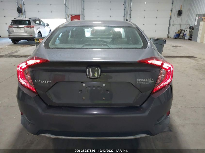 2020 Honda Civic Lx VIN: 2HGFC2F65LH557450 Lot: 38287546