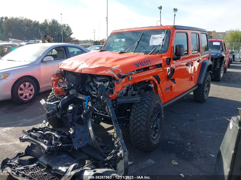 2023 Jeep Wrangler 4Xe 4Xe VIN: 1C4JJXN60PW690038 Lot: 38287563