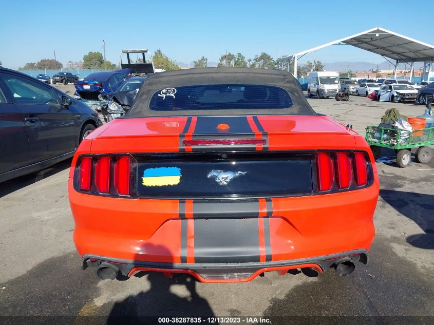 2015 Ford Mustang Ecoboost Premium VIN: 1FATP8UH1F5371631 Lot: 38287835