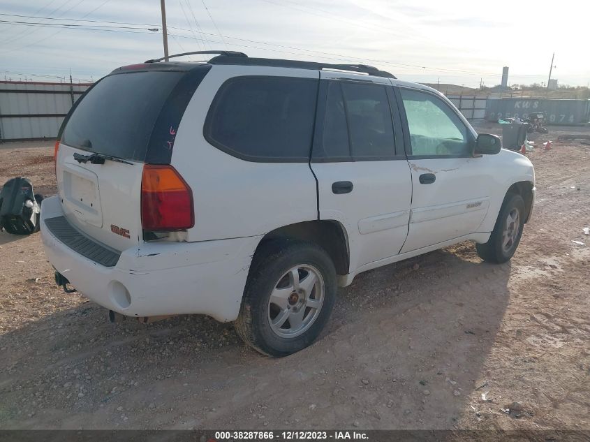 2002 GMC Envoy Sle VIN: 1GKDS13S322187860 Lot: 38287866