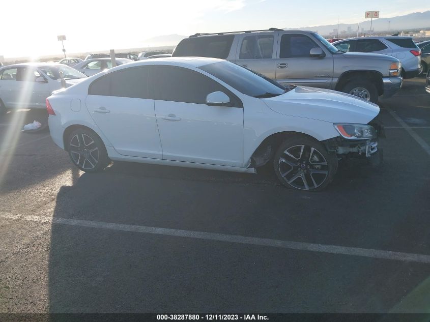 2018 Volvo S60 T5 Dynamic VIN: YV126MFL9J2454103 Lot: 38287880