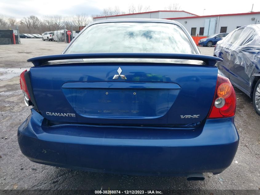 2004 Mitsubishi Diamante Vr-X VIN: 6MMAP87P74T003618 Lot: 38288074