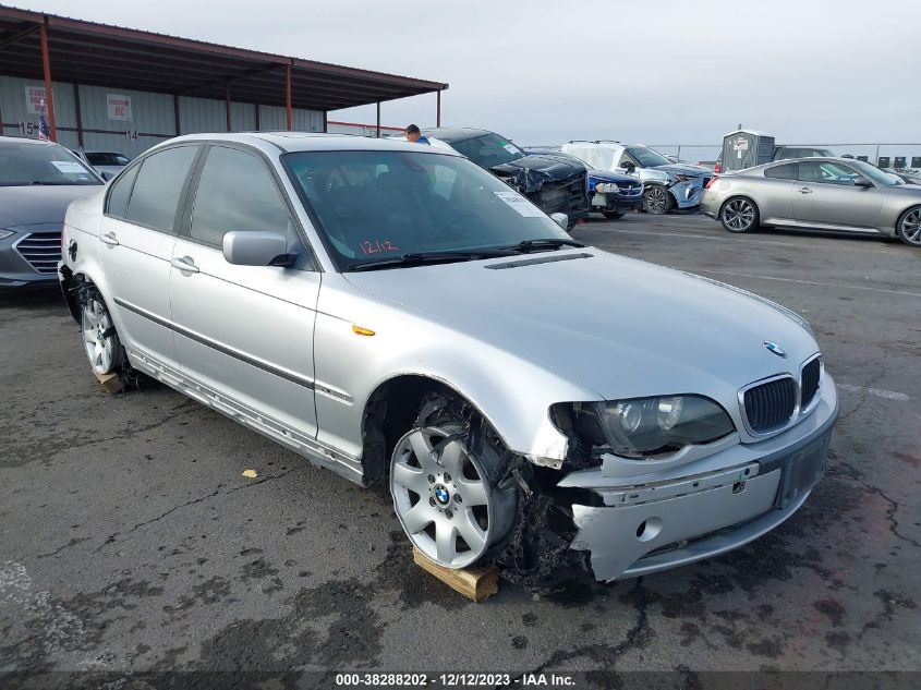 2004 BMW 325I VIN: WBAET37424NJ42508 Lot: 38288202