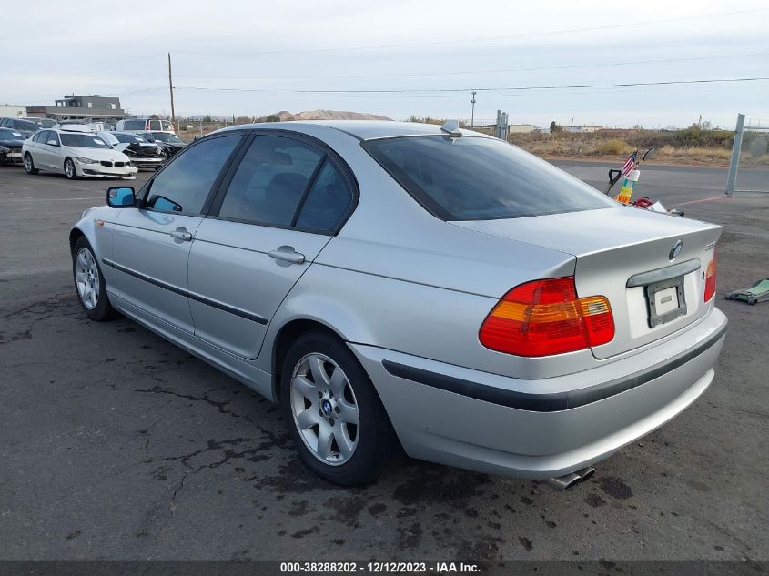 2004 BMW 325I VIN: WBAET37424NJ42508 Lot: 38288202