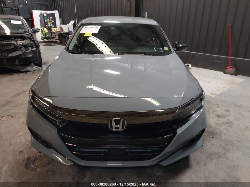 2021 Honda Accord Sport Special Edition VIN: 1HGCV1F45MA114804 Lot: 38288268