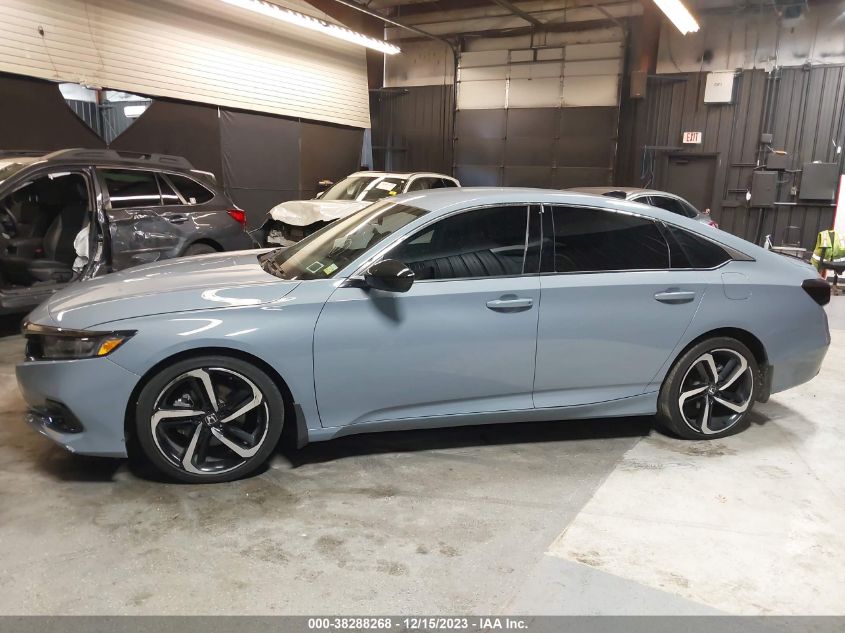 2021 Honda Accord Sport Special Edition VIN: 1HGCV1F45MA114804 Lot: 38288268