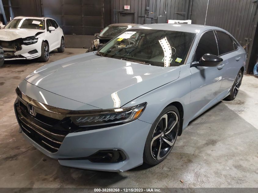 2021 Honda Accord Sport Special Edition VIN: 1HGCV1F45MA114804 Lot: 38288268