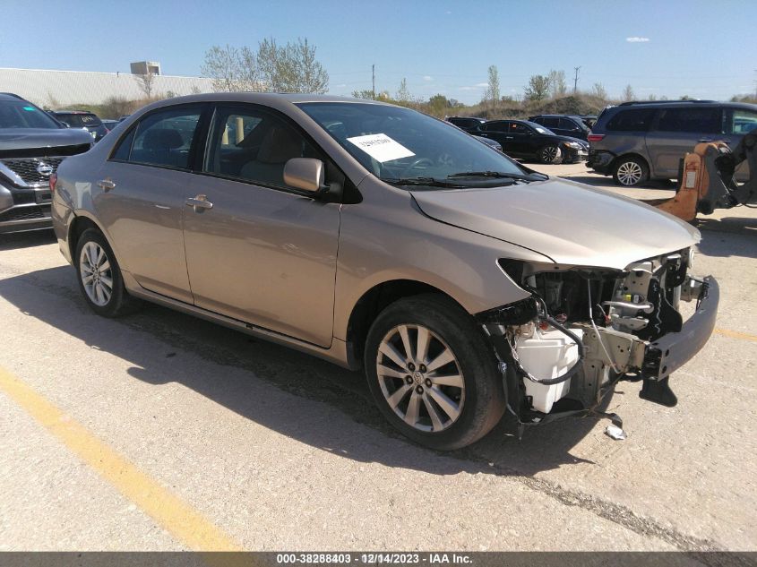 2010 Toyota Corolla Xle VIN: 2T1BU4EEXAC392405 Lot: 38288403