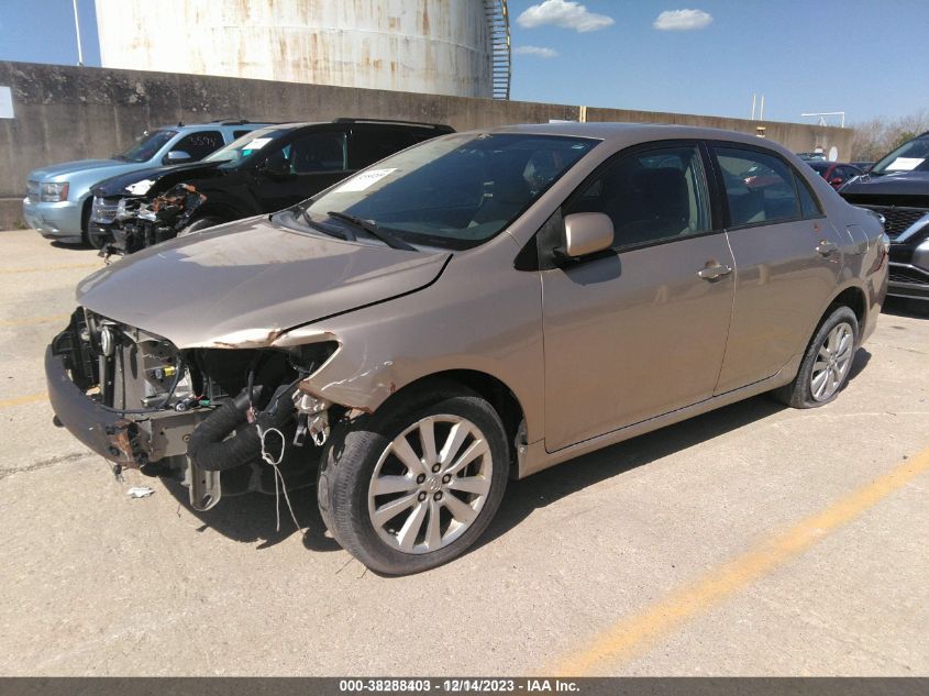 2010 Toyota Corolla Xle VIN: 2T1BU4EEXAC392405 Lot: 38288403