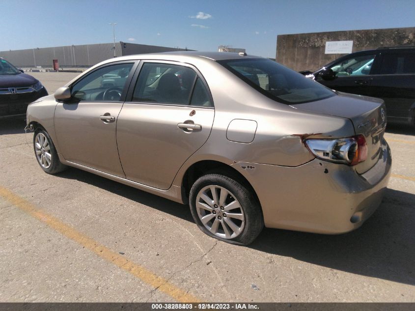 2010 Toyota Corolla Xle VIN: 2T1BU4EEXAC392405 Lot: 38288403