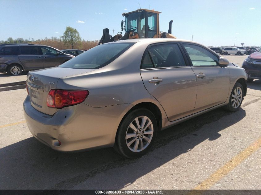 2010 Toyota Corolla Xle VIN: 2T1BU4EEXAC392405 Lot: 38288403