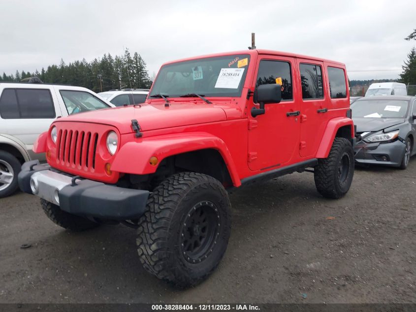 2013 Jeep Wrangler Unlimited Sahara VIN: 1C4BJWEG5DL560745 Lot: 38288404