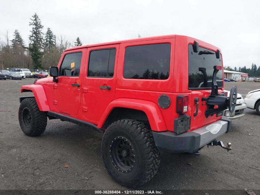 2013 Jeep Wrangler Unlimited Sahara VIN: 1C4BJWEG5DL560745 Lot: 38288404