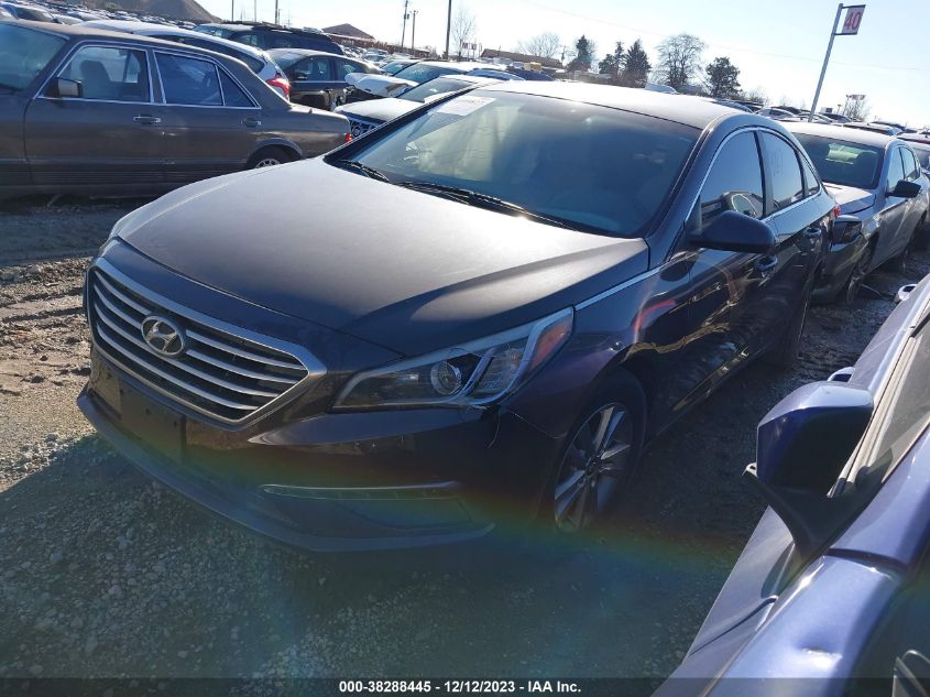 2015 Hyundai Sonata Se VIN: 5NPE24AF9FH131742 Lot: 38288445