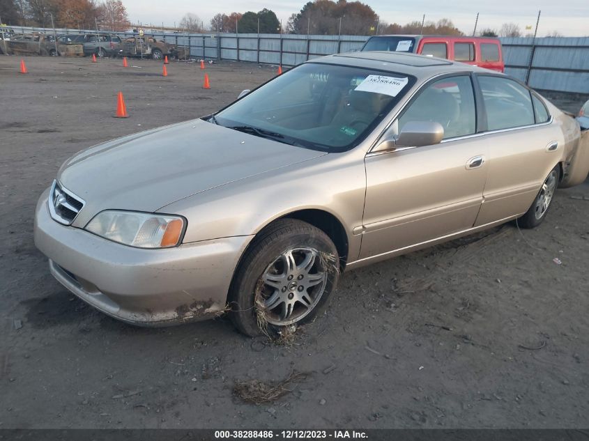 2001 Acura Tl 3.2 A5 VIN: 19UUA56631A008632 Lot: 38288486