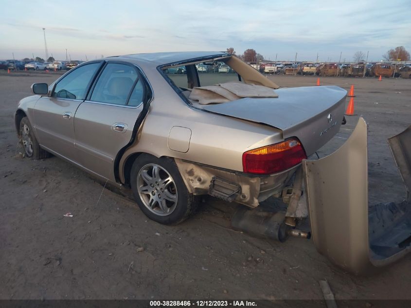 2001 Acura Tl 3.2 A5 VIN: 19UUA56631A008632 Lot: 38288486