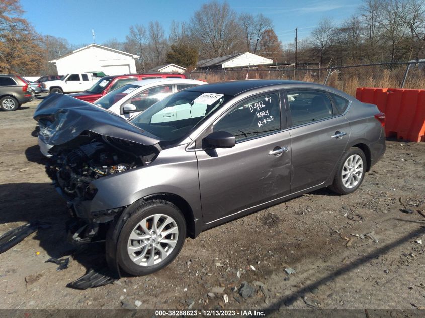 2019 Nissan Sentra Sv VIN: 3N1AB7AP1KY395434 Lot: 38288623