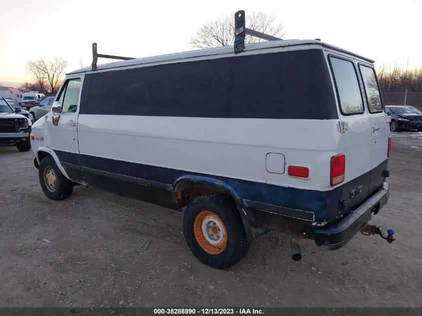 1993 GMC Vandura G2500 VIN: 1GTEG25K5PF506860 Lot: 38288890