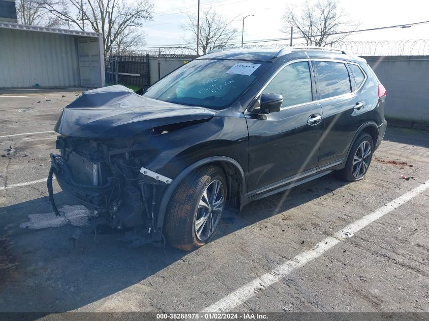 2017 Nissan Rogue Sl VIN: 5N1AT2MT6HC753243 Lot: 38288978