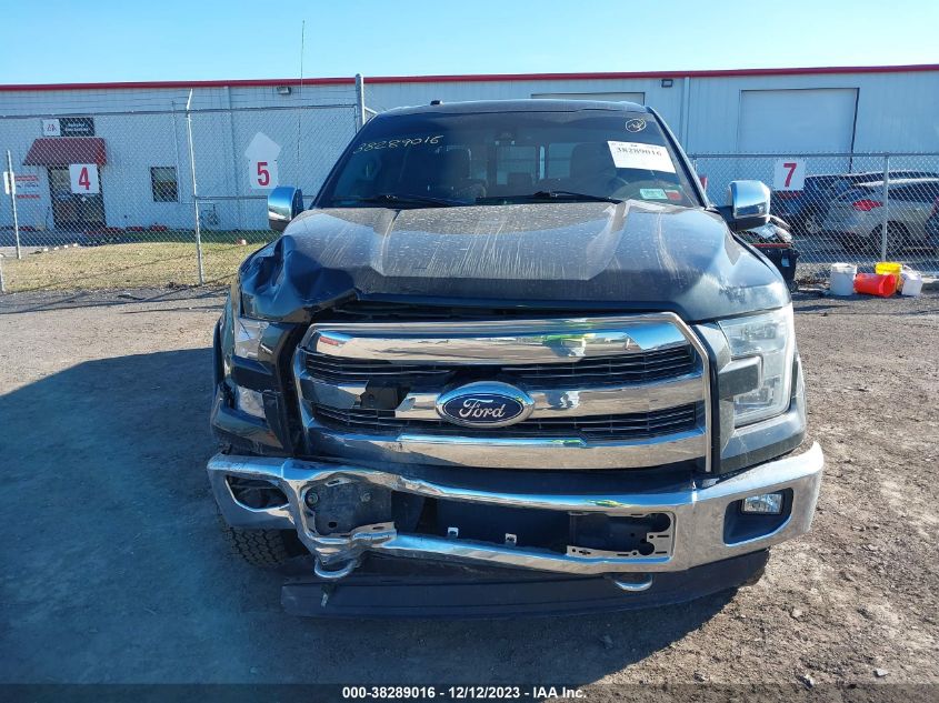 1FTEW1EF5GFB35795 2016 Ford F-150 Lariat