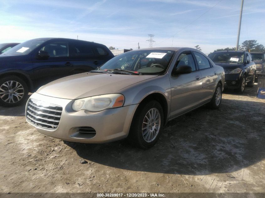 2005 Chrysler Sebring Touring VIN: 1C3EL56R95N611143 Lot: 38289017