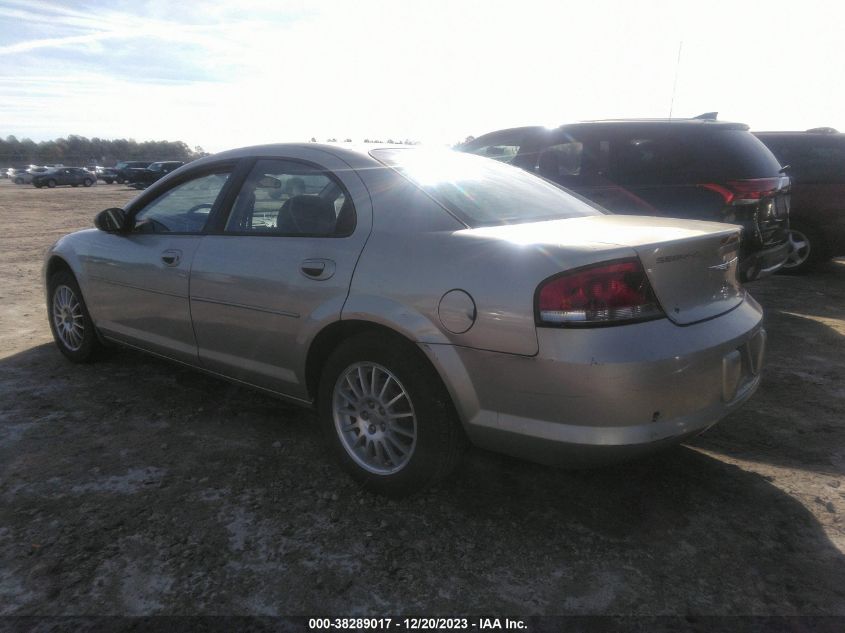 2005 Chrysler Sebring Touring VIN: 1C3EL56R95N611143 Lot: 38289017