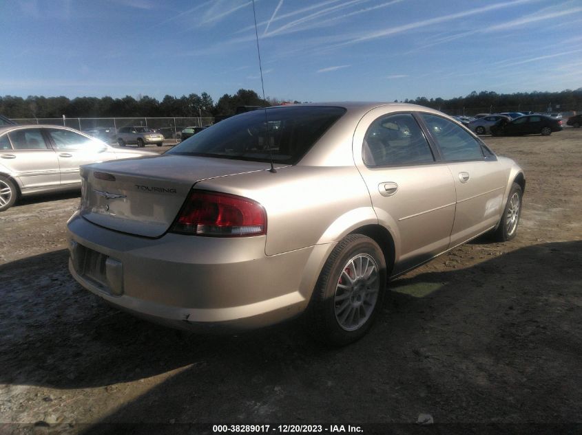 2005 Chrysler Sebring Touring VIN: 1C3EL56R95N611143 Lot: 38289017