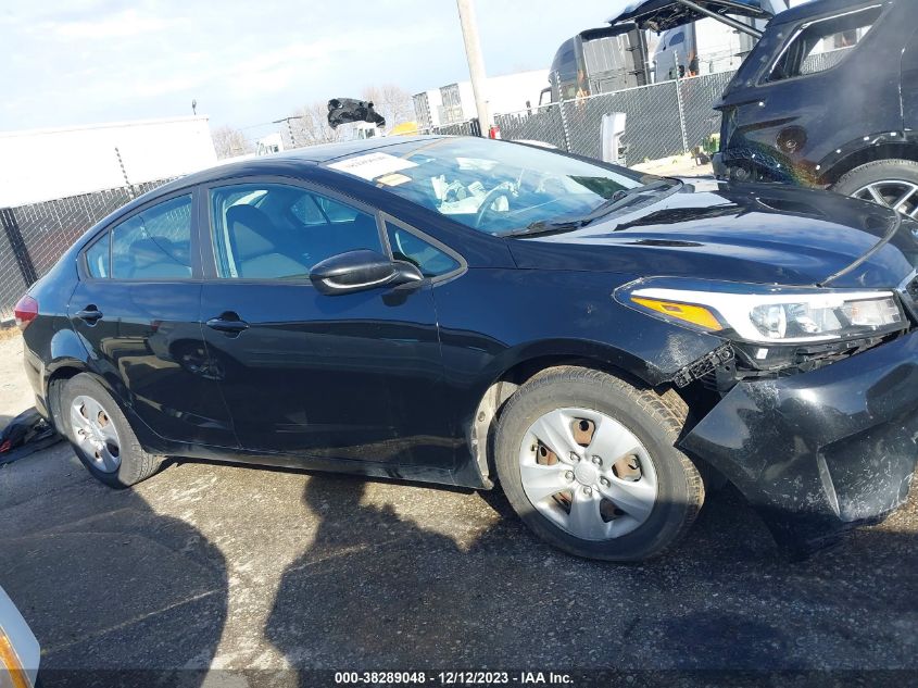 2017 Kia Forte Lx VIN: 3KPFK4A70HE109214 Lot: 38289048