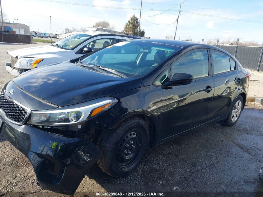 2017 Kia Forte Lx VIN: 3KPFK4A70HE109214 Lot: 38289048