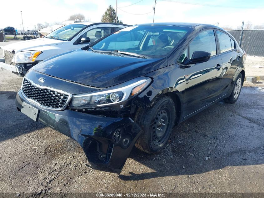 2017 Kia Forte Lx VIN: 3KPFK4A70HE109214 Lot: 38289048