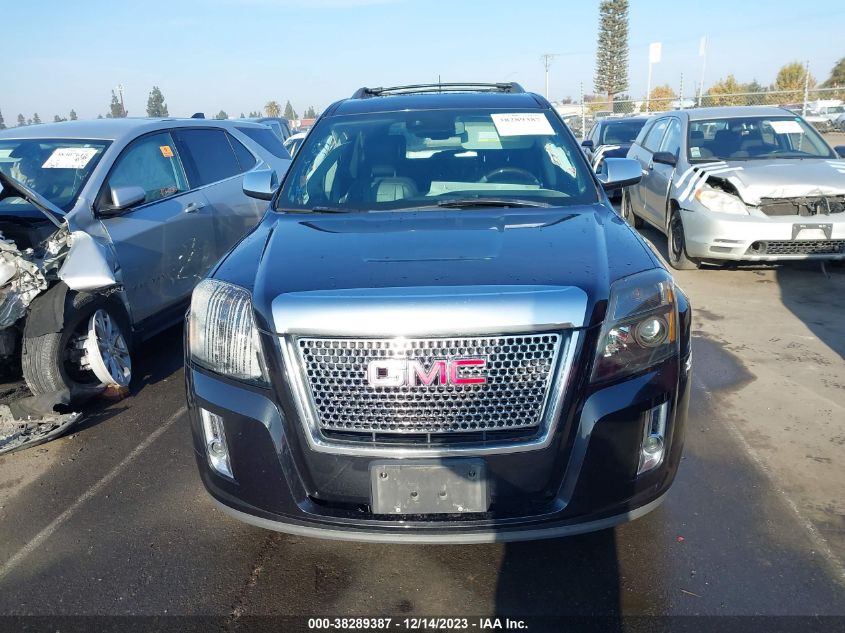 2013 GMC Terrain Denali VIN: 2GKFLZE32D6332306 Lot: 38289387