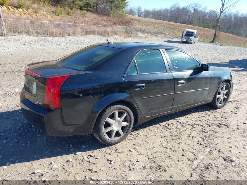 2005 Cadillac Cts Standard VIN: 1G6DP567550199409 Lot: 38289438