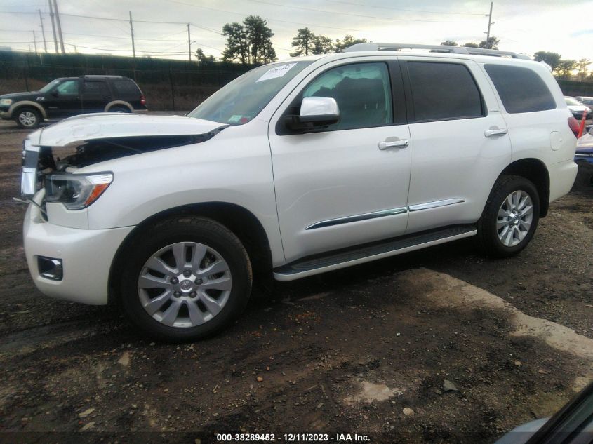 2020 Toyota Sequoia Platinum VIN: 5TDDY5G15LS179921 Lot: 38289452