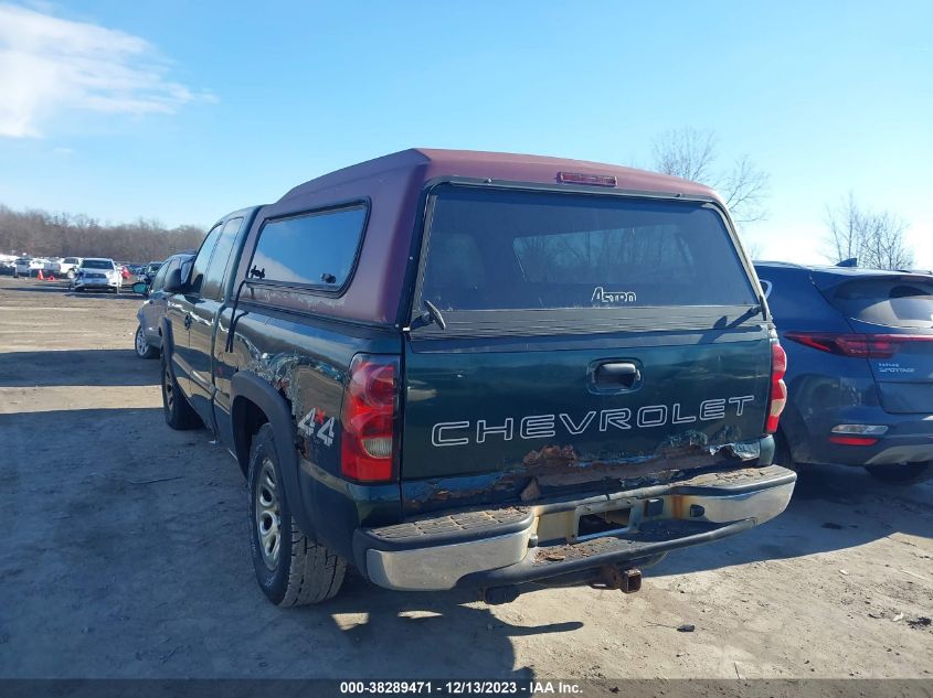 2006 Chevrolet Silverado 1500 Ls VIN: 2GCEK19V961110109 Lot: 38289471