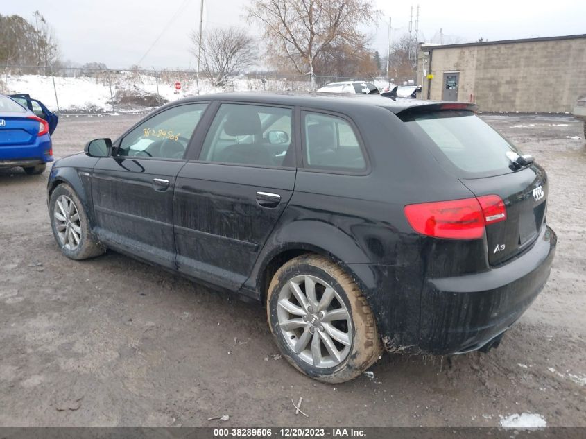 2011 Audi A3 2.0T Premium VIN: WAUBEAFM9BA072898 Lot: 38289506