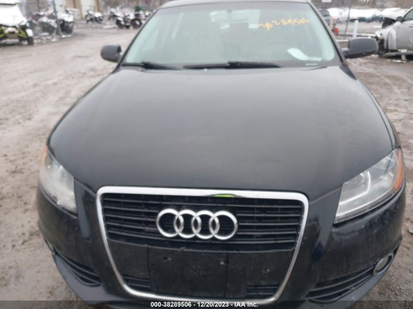 2011 Audi A3 2.0T Premium VIN: WAUBEAFM9BA072898 Lot: 38289506