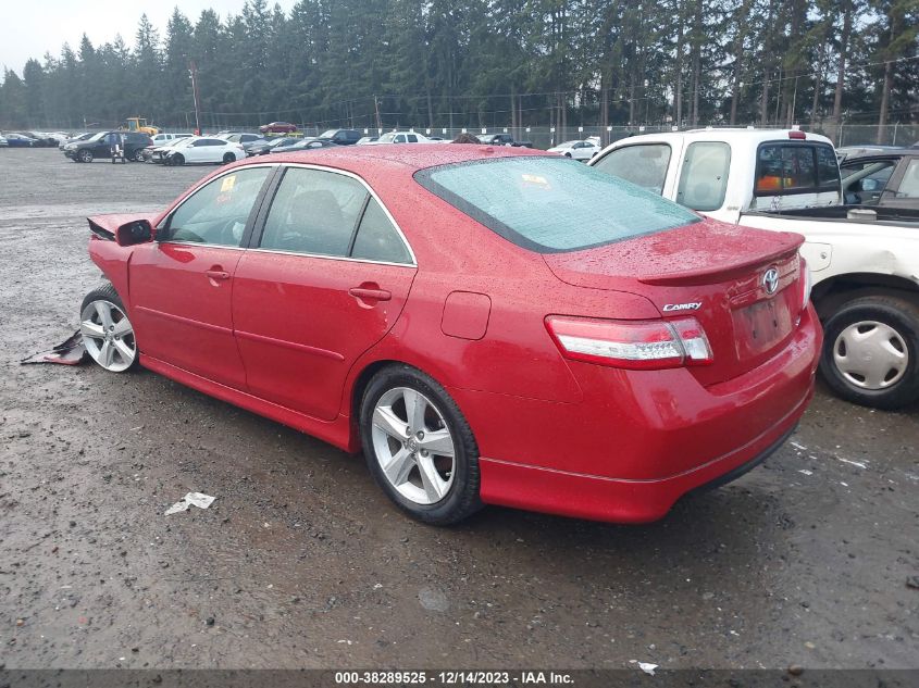 2010 Toyota Camry Se VIN: 4T1BF3EK3AU511422 Lot: 38289525