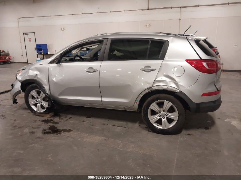 2012 Kia Sportage Lx VIN: KNDPB3A24C7314742 Lot: 38289604