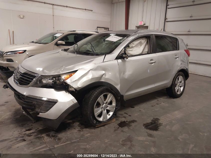 2012 Kia Sportage Lx VIN: KNDPB3A24C7314742 Lot: 38289604