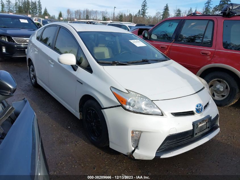 2012 Toyota Prius Four VIN: JTDKN3DU3C5467865 Lot: 38289666